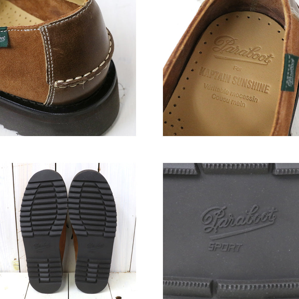 Kaptain Sunshine : Domingue Suede Made by PARABOOT (Camel)