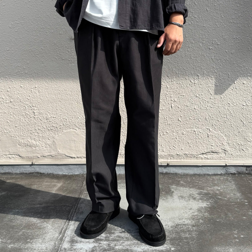 Kaptain Sunshine : Belted Riviera Pants (BLACK) – Reggieshop