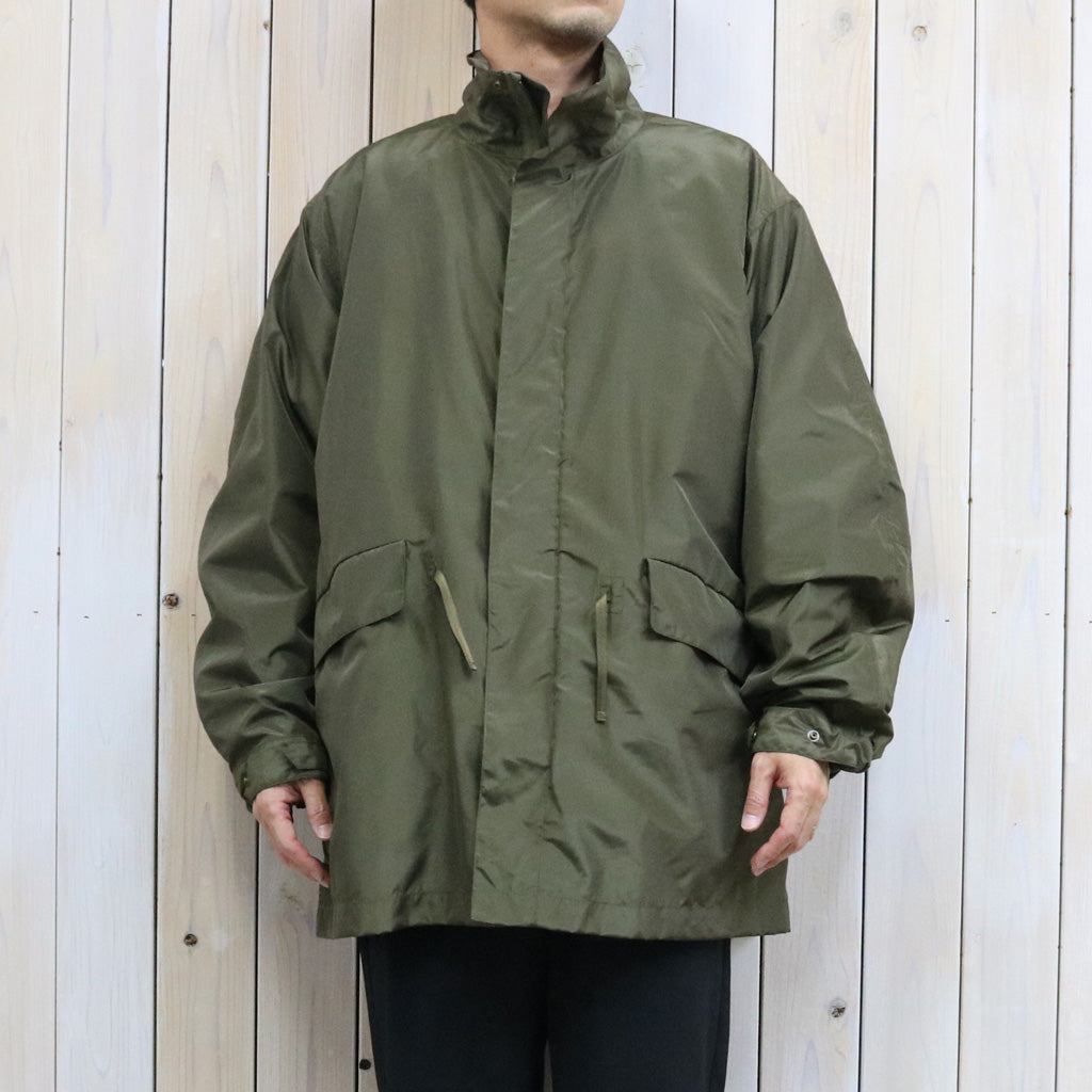 Kaptain Sunshine : Silk Poly Mil Coat (OLIVE)