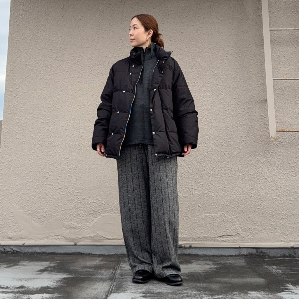 Kaptain Sunshine : Cotton Down Jacket (BLACK)