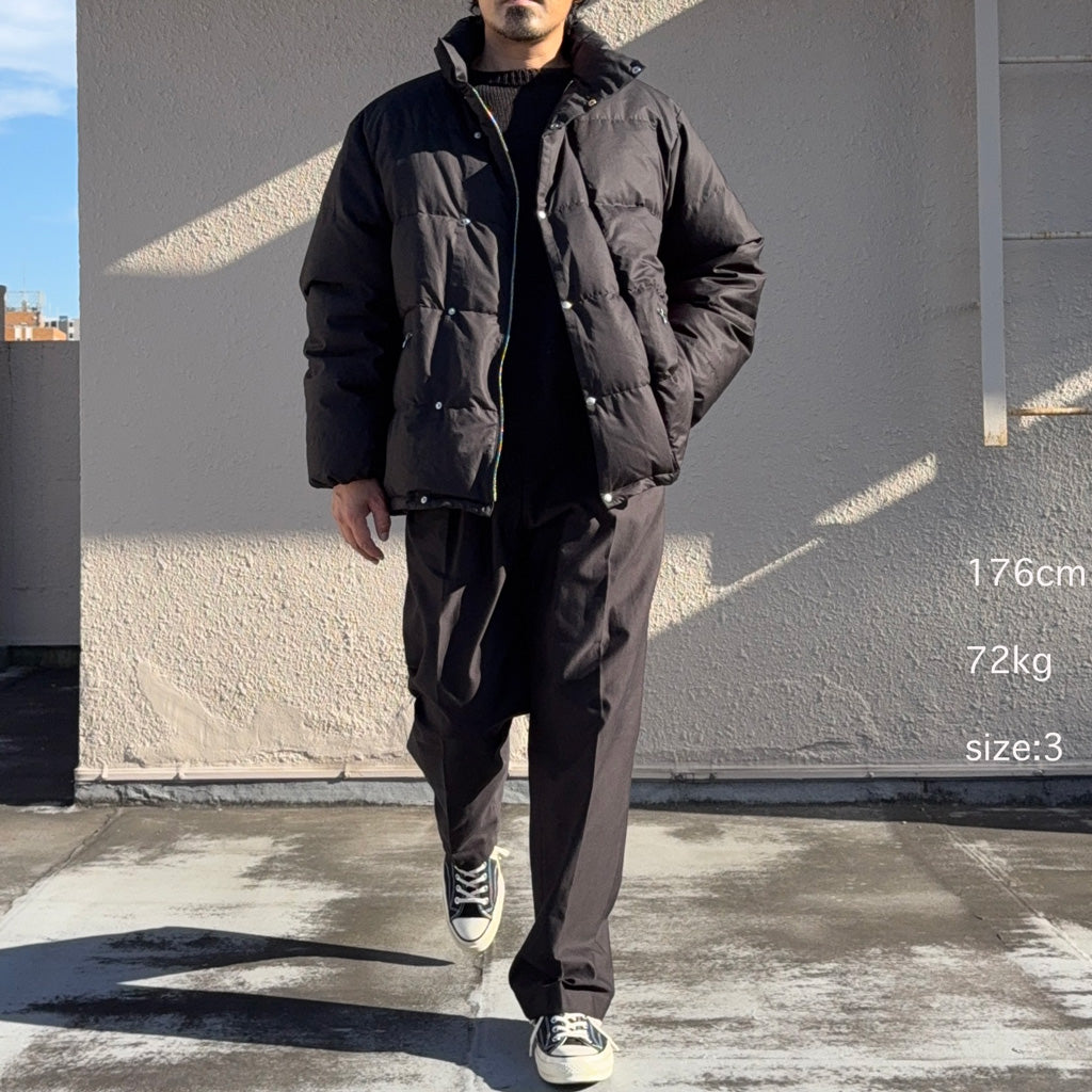 Kaptain Sunshine : Cotton Down Jacket (BLACK)