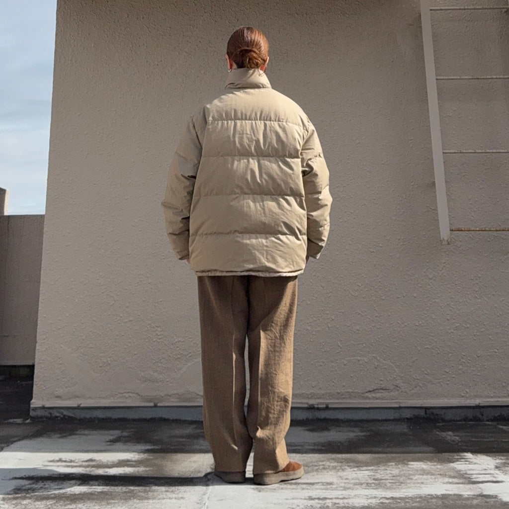 Kaptain Sunshine : Cotton Down Jacket (BEIGE)