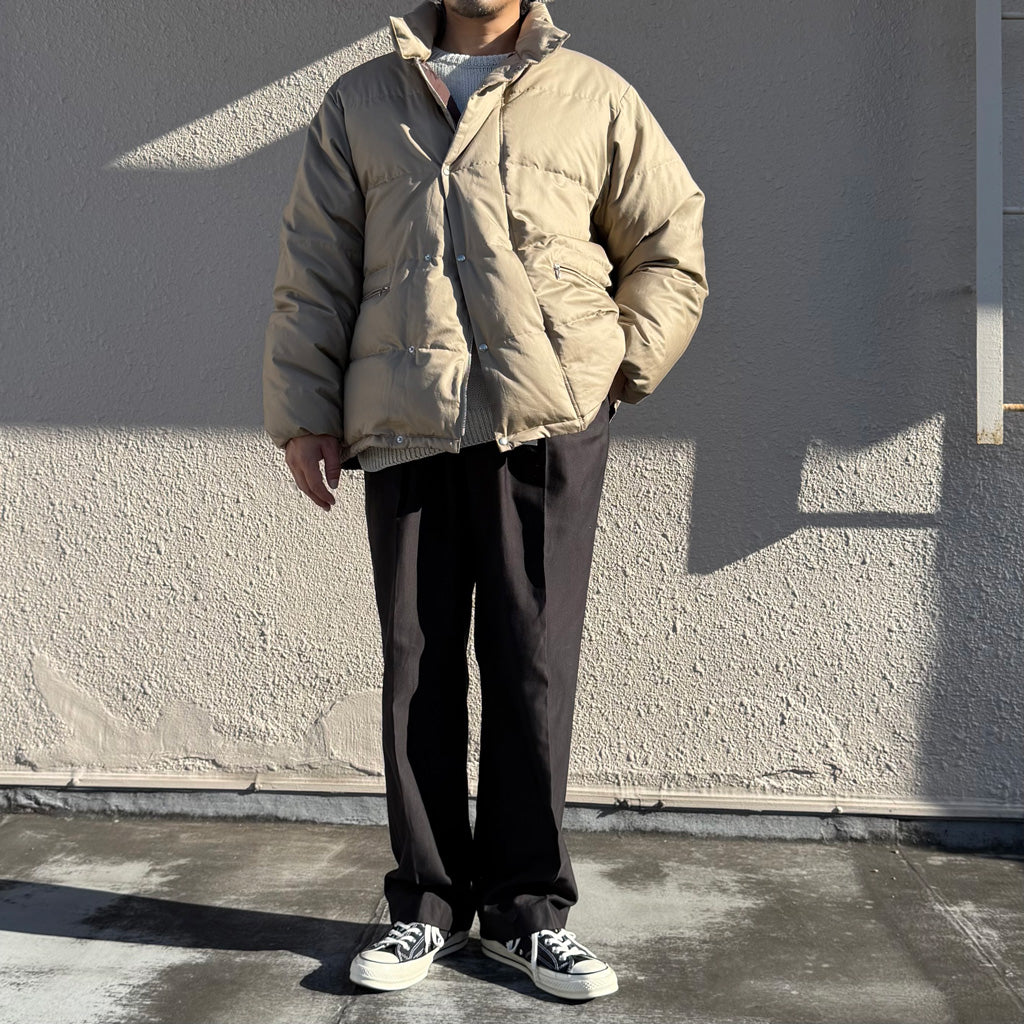 Kaptain Sunshine : Cotton Down Jacket (BEIGE)