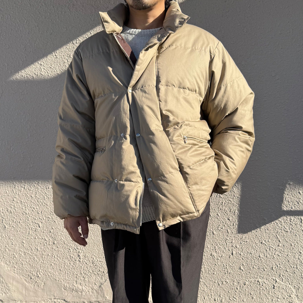Kaptain Sunshine : Cotton Down Jacket (BEIGE)