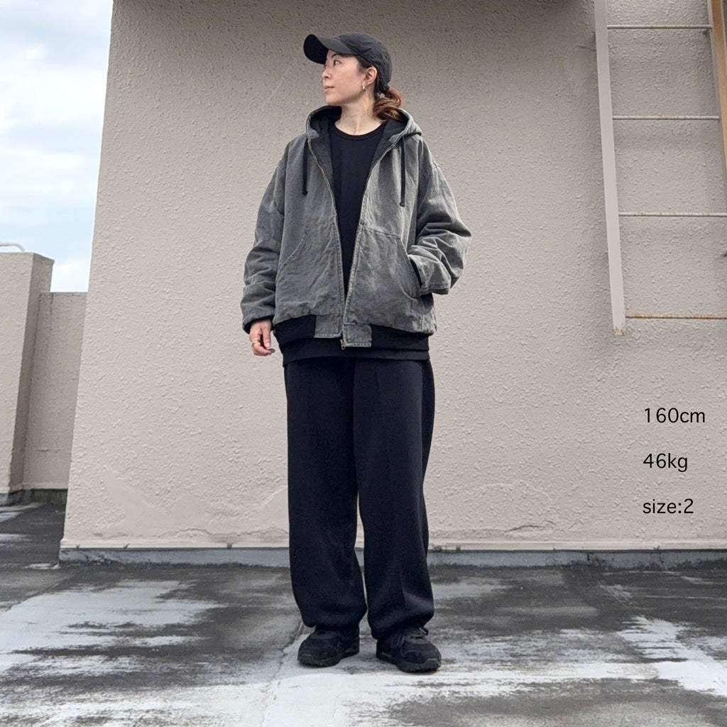 Kaptain Sunshine : Cotton Hemp Hoody Jacket (SUMI)