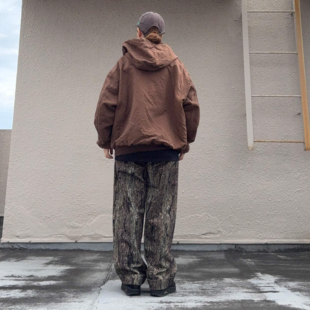 Kaptain Sunshine : Cotton Hemp Hoody Jacket (KAKISHIBU)