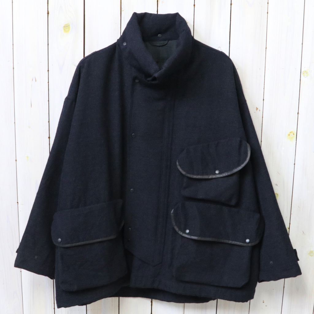Kaptain Sunshine : Wool Serge Hunter Jacket (TOP NAVY)