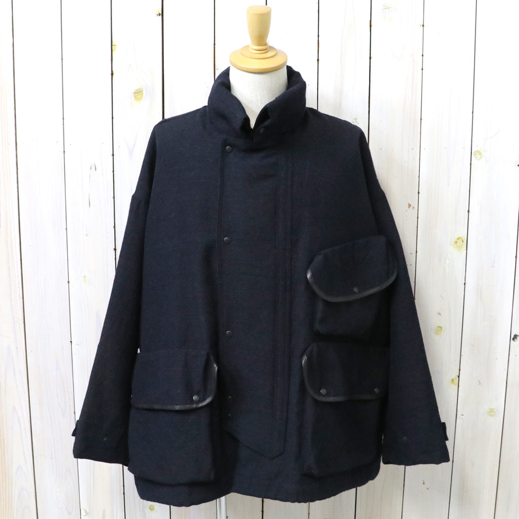 Kaptain Sunshine : Wool Serge Hunter Jacket (TOP NAVY)