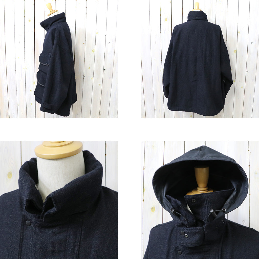 Kaptain Sunshine : Wool Serge Hunter Jacket (TOP NAVY)
