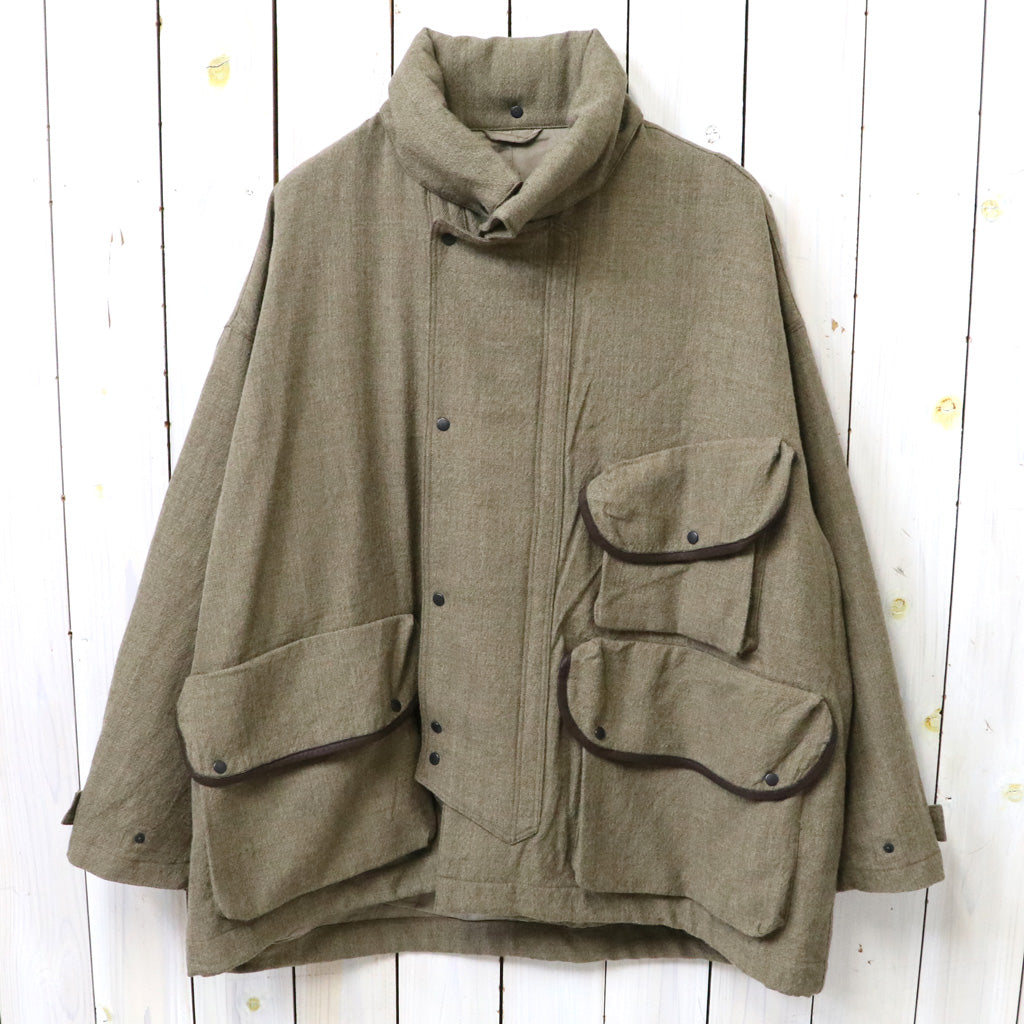 Kaptain Sunshine : Wool Serge Hunter Jacket (TOP CAB BROWN)