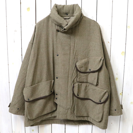 Kaptain Sunshine : Wool Serge Hunter Jacket (TOP CAB BROWN)