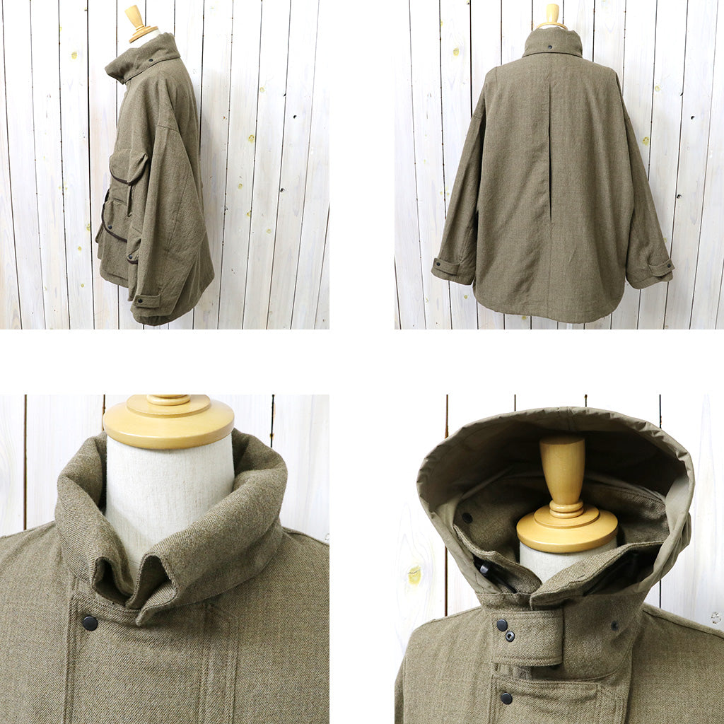 Kaptain Sunshine : Wool Serge Hunter Jacket (TOP CAB BROWN)