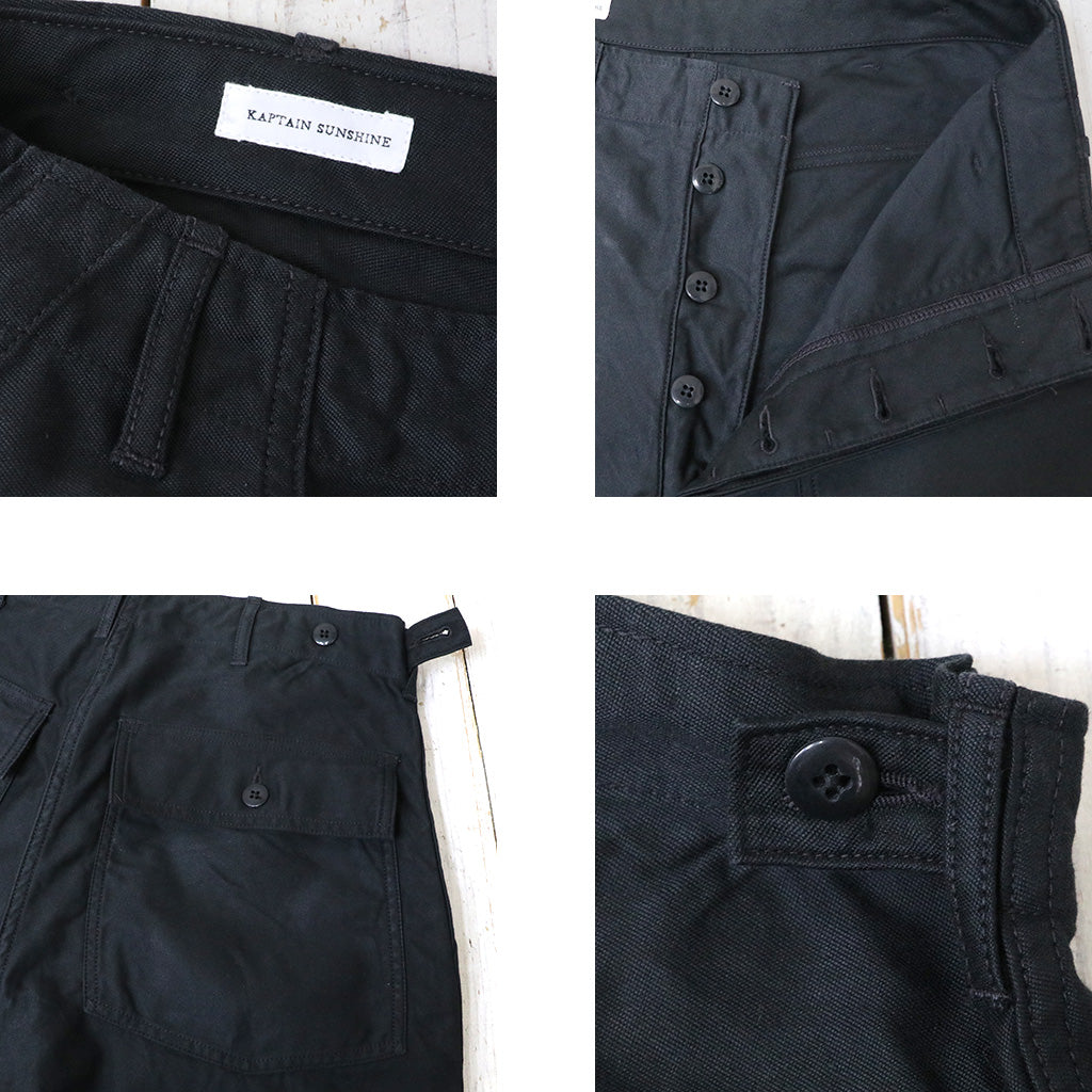 Kaptain Sunshine : Baker Pants (Black)