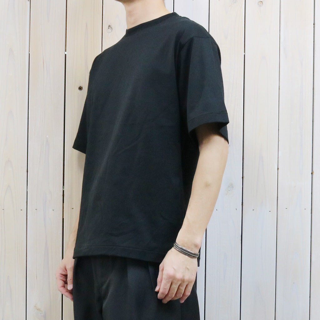 Kaptain Sunshine : Suvin Cotton Suede Tenjiku S/S Tee (BLACK)