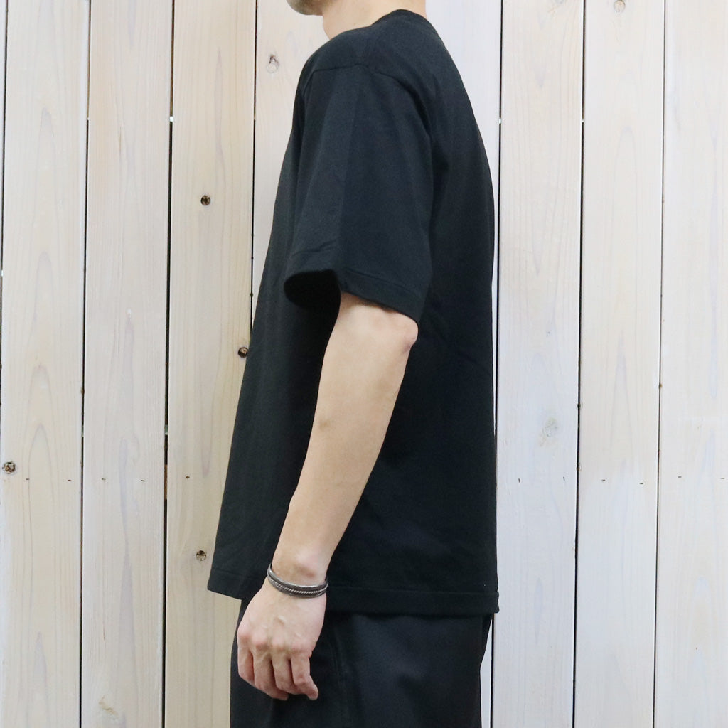 Kaptain Sunshine : Suvin Cotton Suede Tenjiku S/S Tee (BLACK)