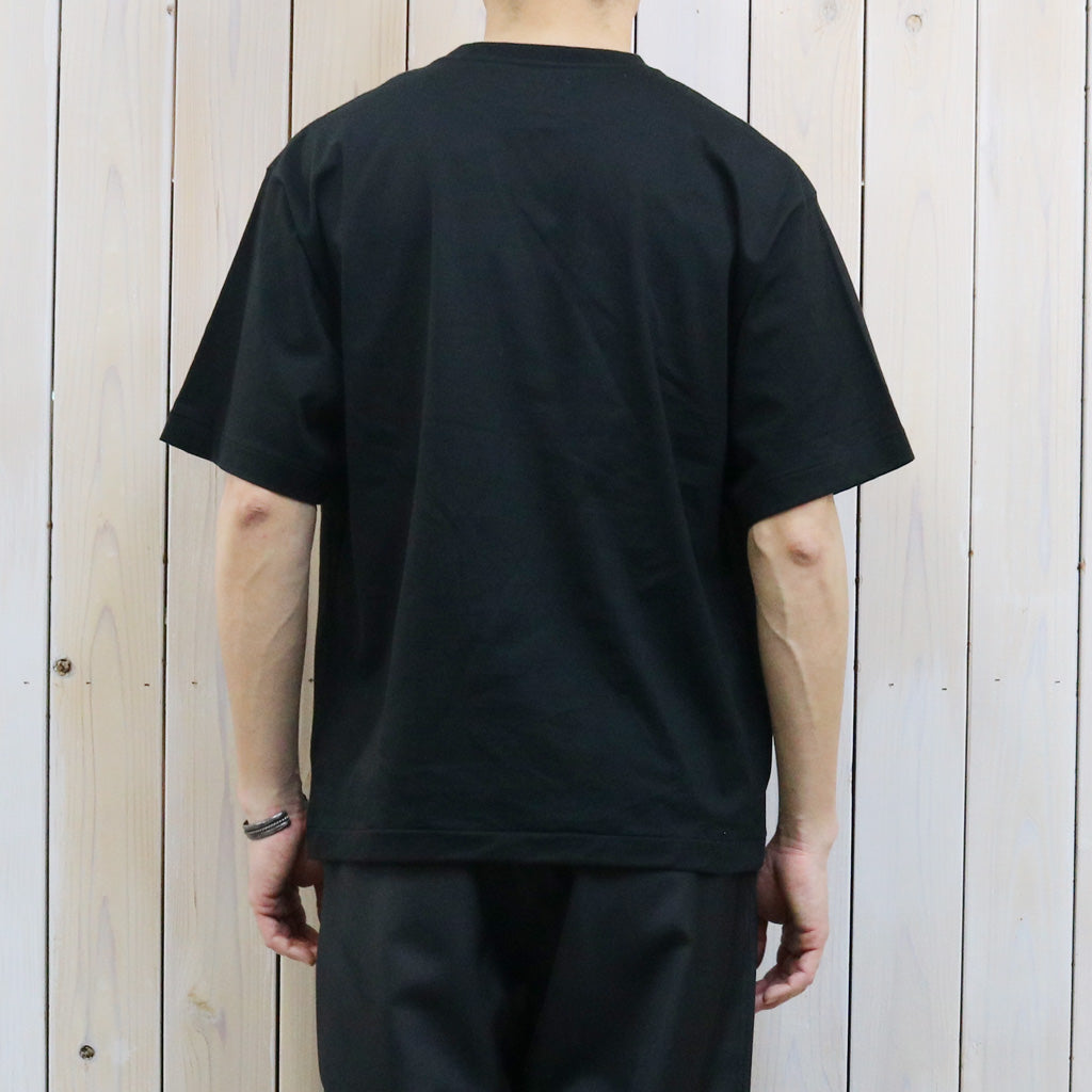 Kaptain Sunshine : Suvin Cotton Suede Tenjiku S/S Tee (BLACK)