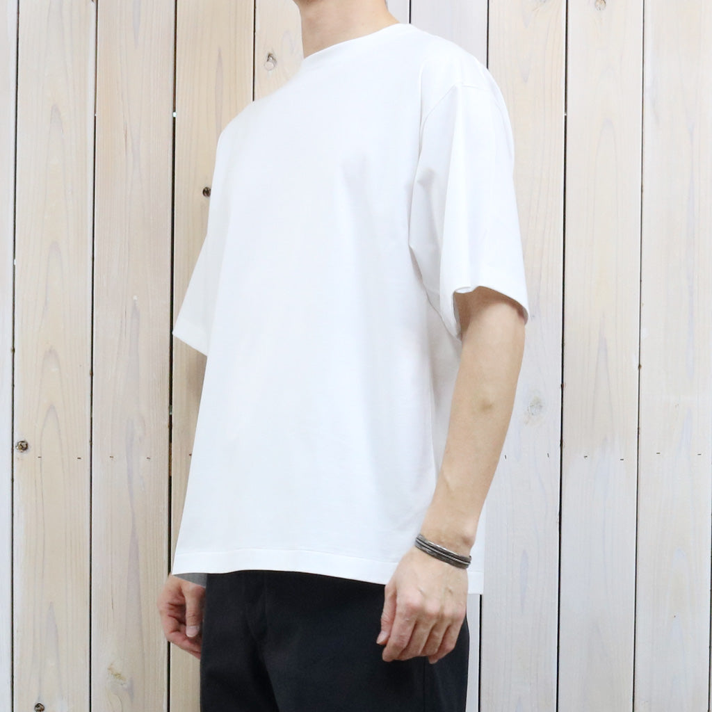 Kaptain Sunshine : Suvin Cotton Suede Tenjiku S/S Tee (WHITE)