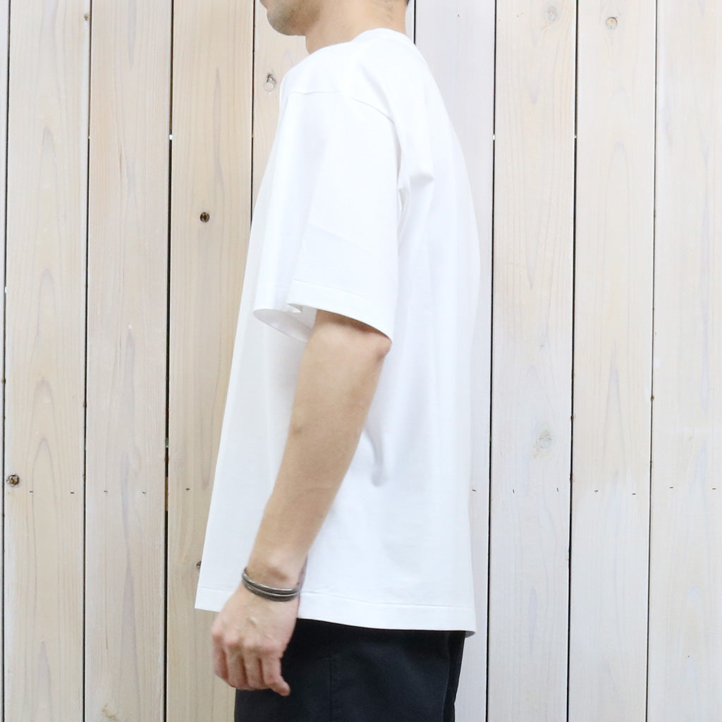 Kaptain Sunshine : Suvin Cotton Suede Tenjiku S/S Tee (WHITE)