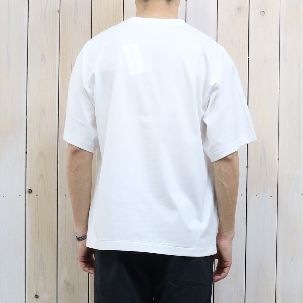 Kaptain Sunshine : Suvin Cotton Suede Tenjiku S/S Tee (WHITE)