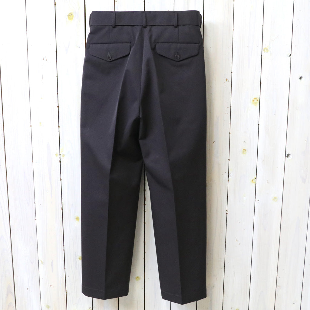 Kaptain Sunshine : Wool Cotton Chino Riviera Pants (BROWN)