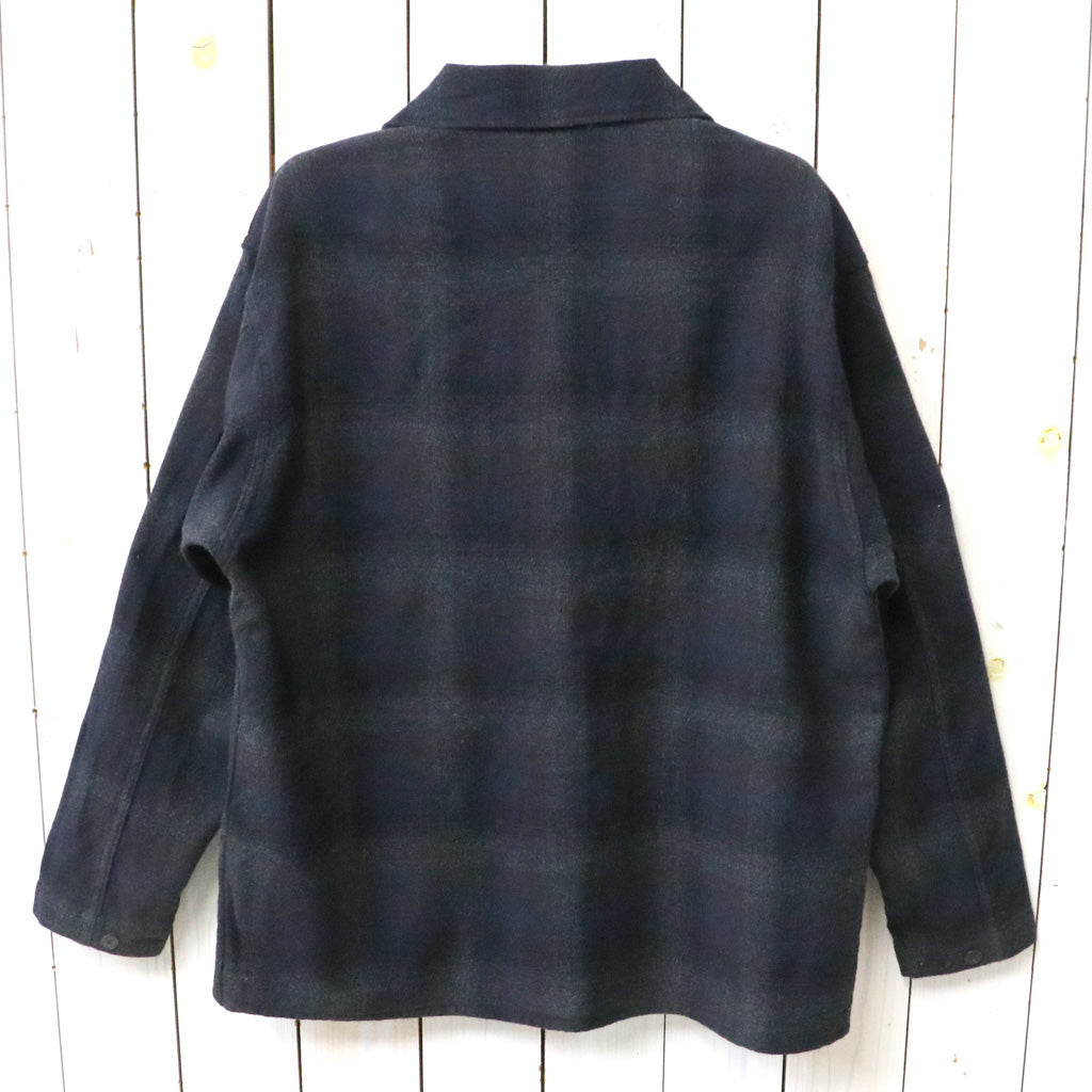 Kaptain Sunshine : Alpaca Wool Field Shirt Jacket
