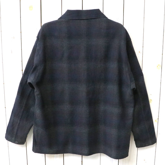 Kaptain Sunshine : Alpaca Wool Field Shirt Jacket