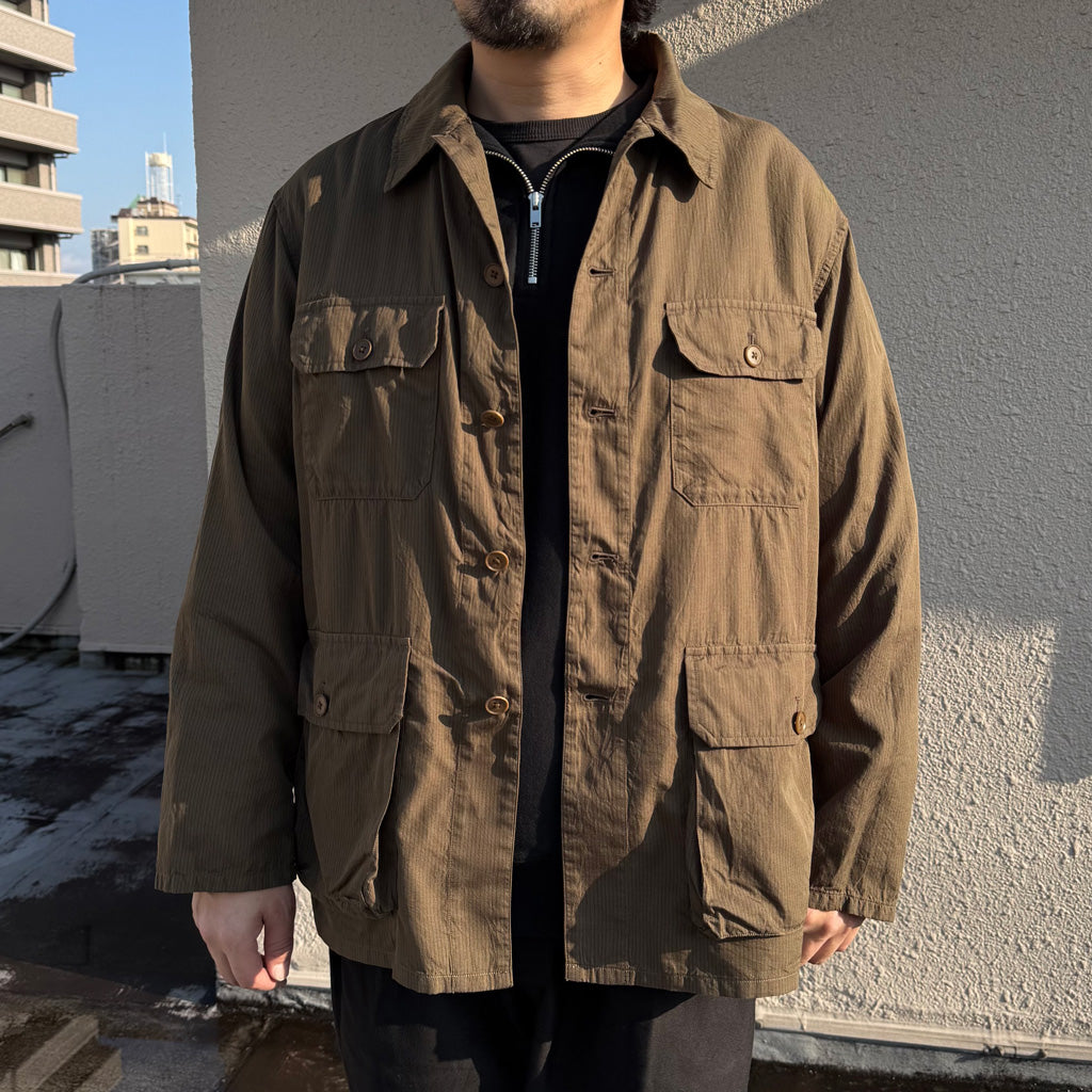 SALE30%OFF】Kaptain Sunshine : Safari Shirt Jacket (BROWN