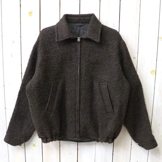 Kaptain Sunshine : Napping Wool Zip Blouson (TOP BROWN)