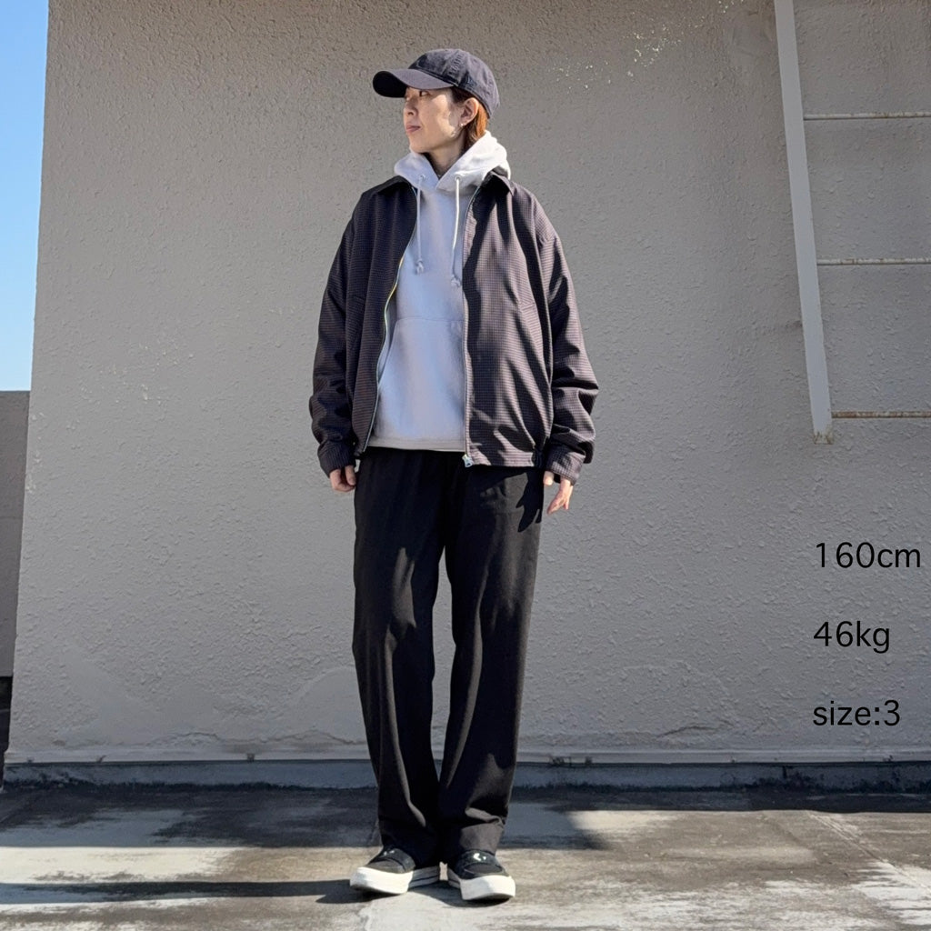 Kaptain Sunshine : Summer Wool Zip Blouson (BROWN PLAID) – Reggieshop