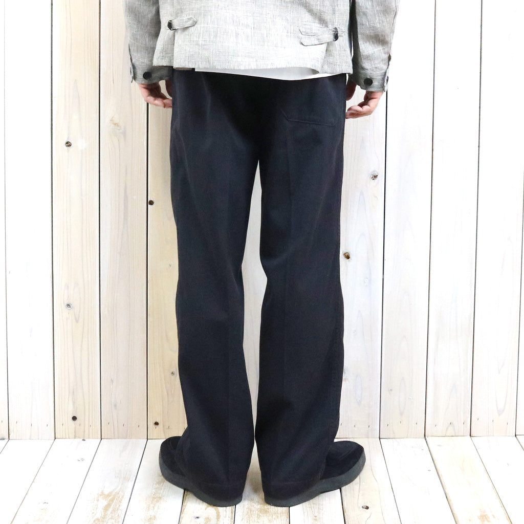 【SALE30%OFF】Kaptain Sunshine : Buckleback Trousers (NAVY)