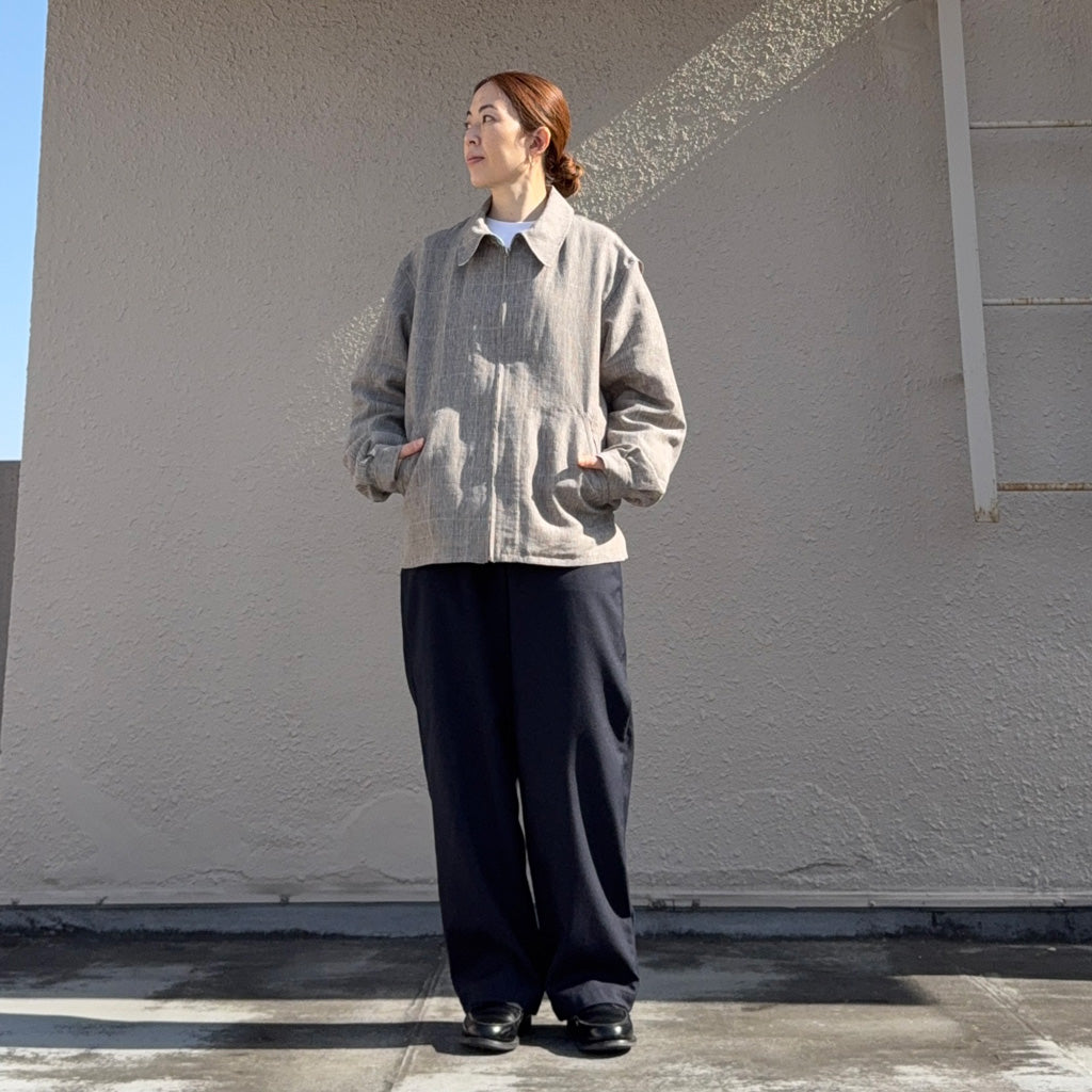 【SALE30%OFF】Kaptain Sunshine : Fly Blouson (GLEN PLAID)