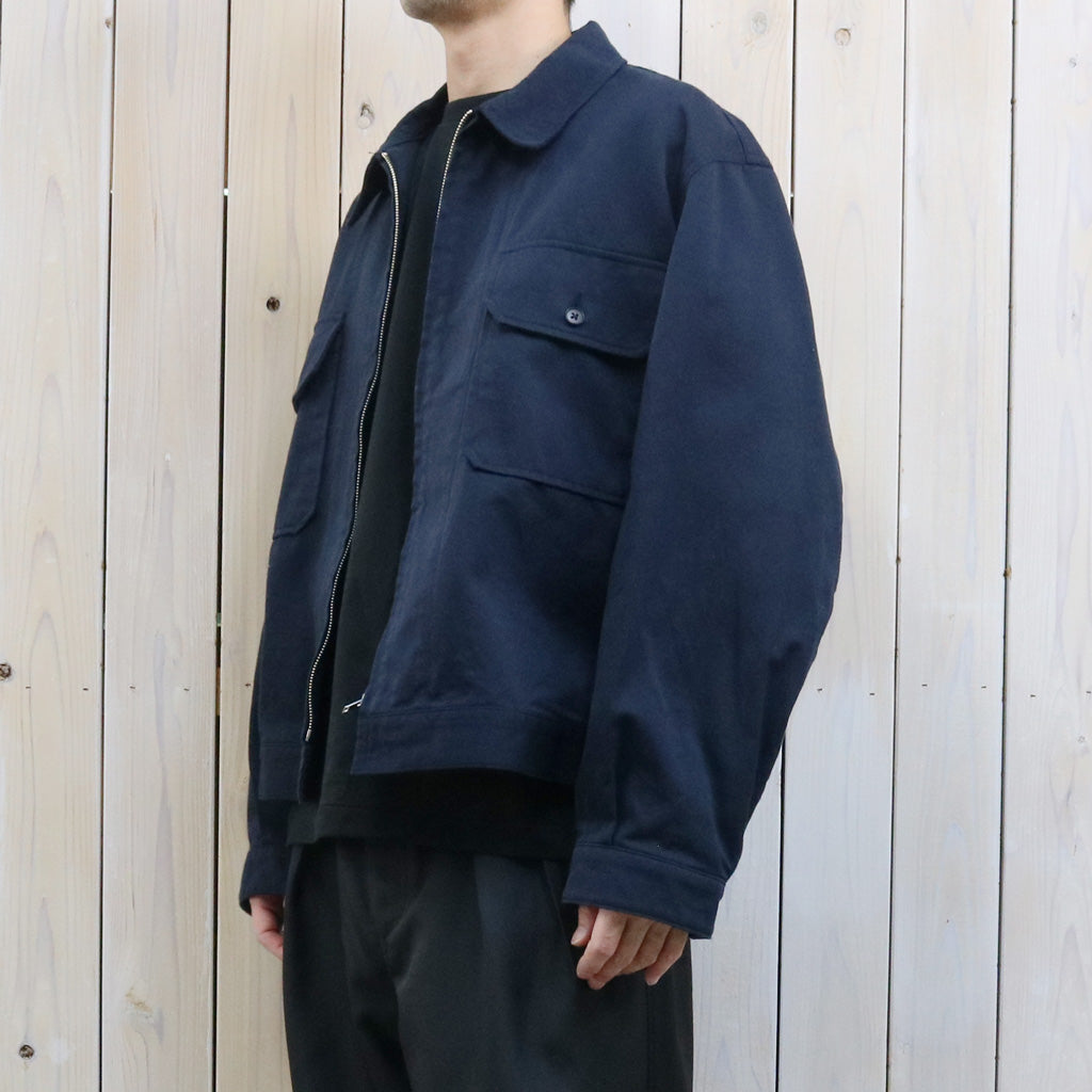 Kaptain Sunshine : Navy Zip Jacket (NAVY)