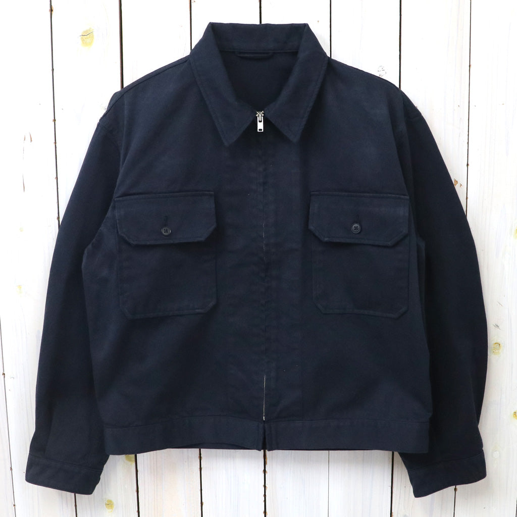 Kaptain Sunshine : Navy Zip Jacket (NAVY)
