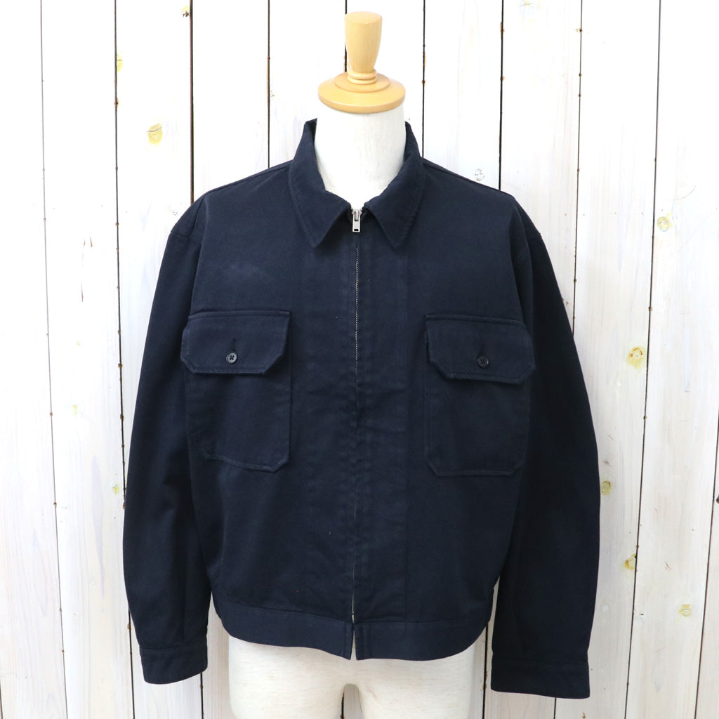 Kaptain Sunshine : Navy Zip Jacket (NAVY)