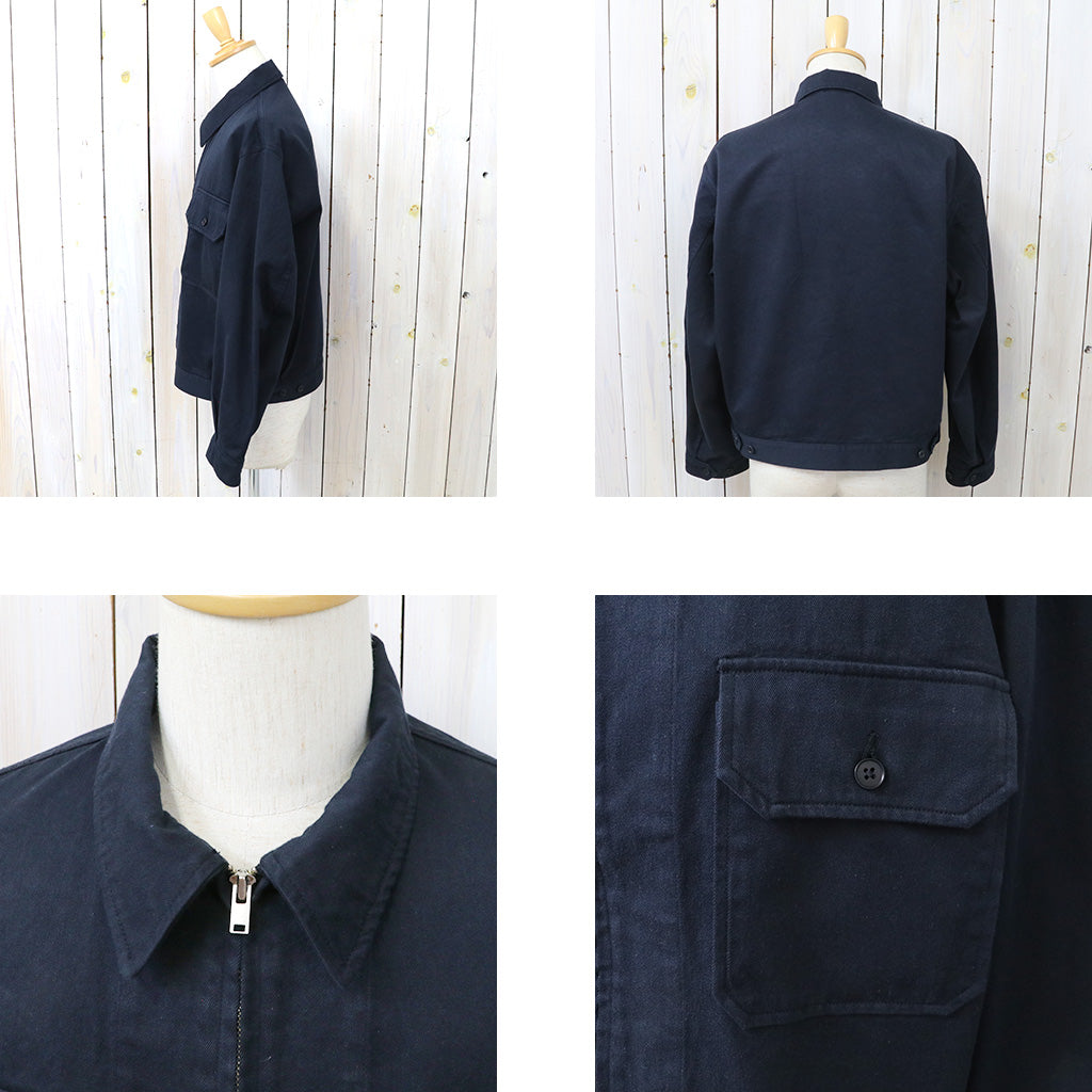 Kaptain Sunshine : Navy Zip Jacket (NAVY)