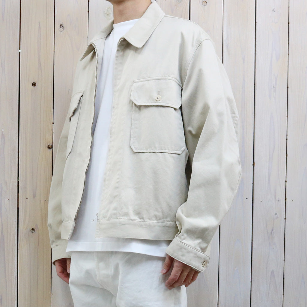 【SALE30%OFF】Kaptain Sunshine : Navy Zip Jacket (ECRU)