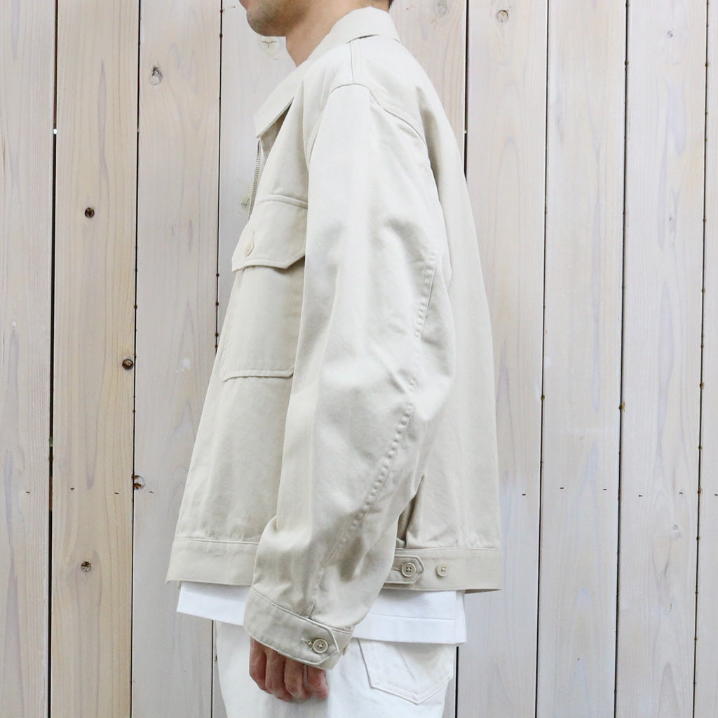 【SALE30%OFF】Kaptain Sunshine : Navy Zip Jacket (ECRU)