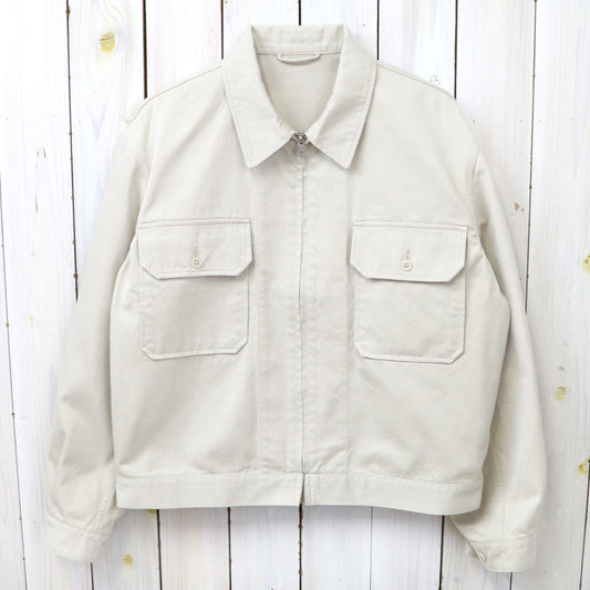 Kaptain Sunshine : Navy Zip Jacket (ECRU)