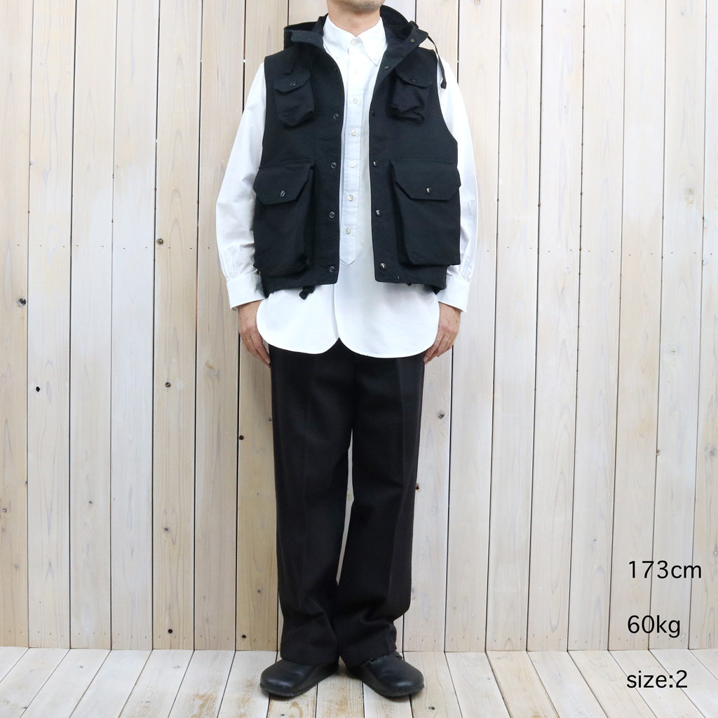 Kaptain Sunshine : Cotton Drill Officer Pants (BLACK)