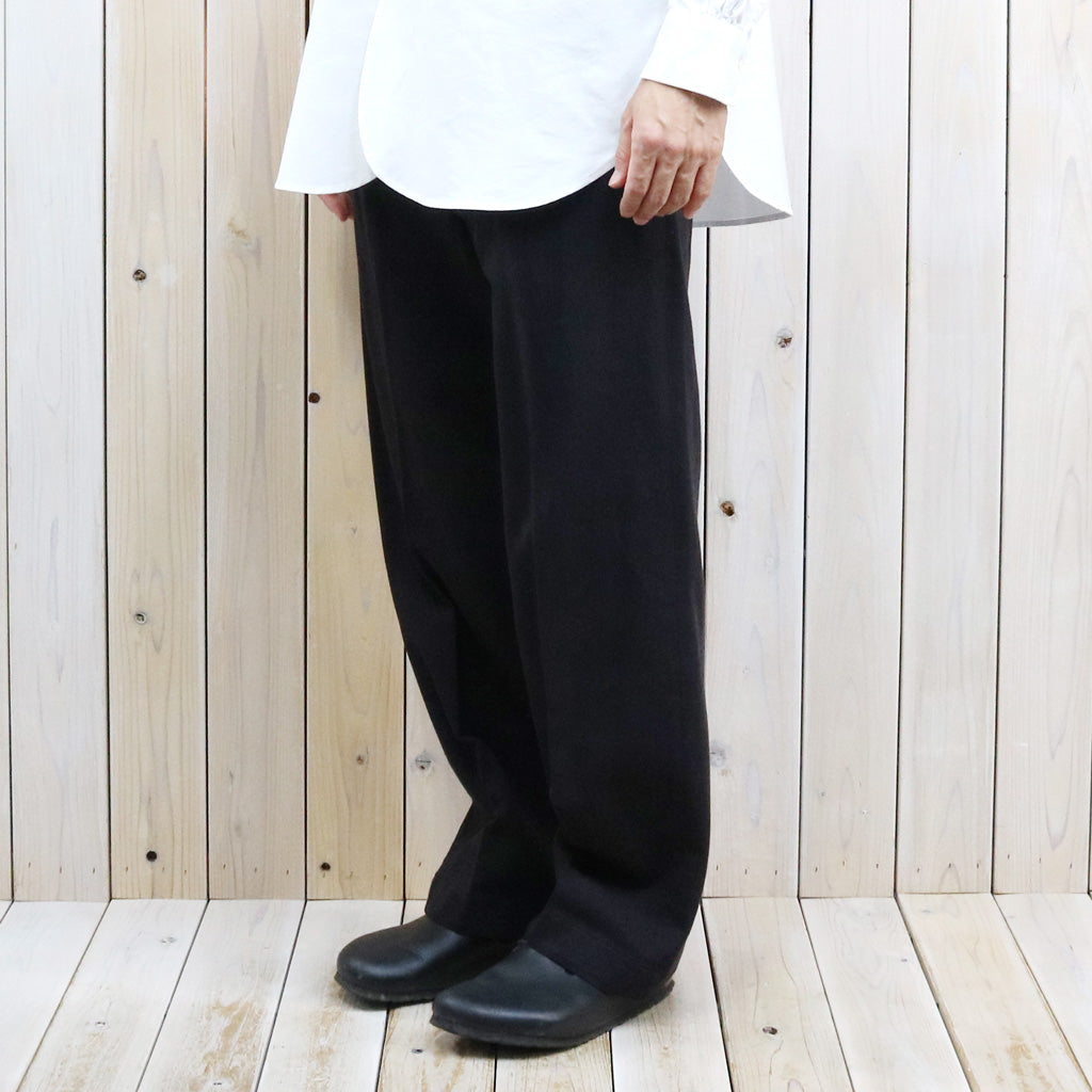 Kaptain Sunshine : Cotton Drill Officer Pants (BLACK)
