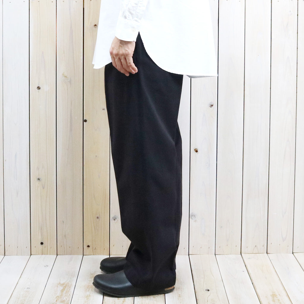 Kaptain Sunshine : Cotton Drill Officer Pants (BLACK)