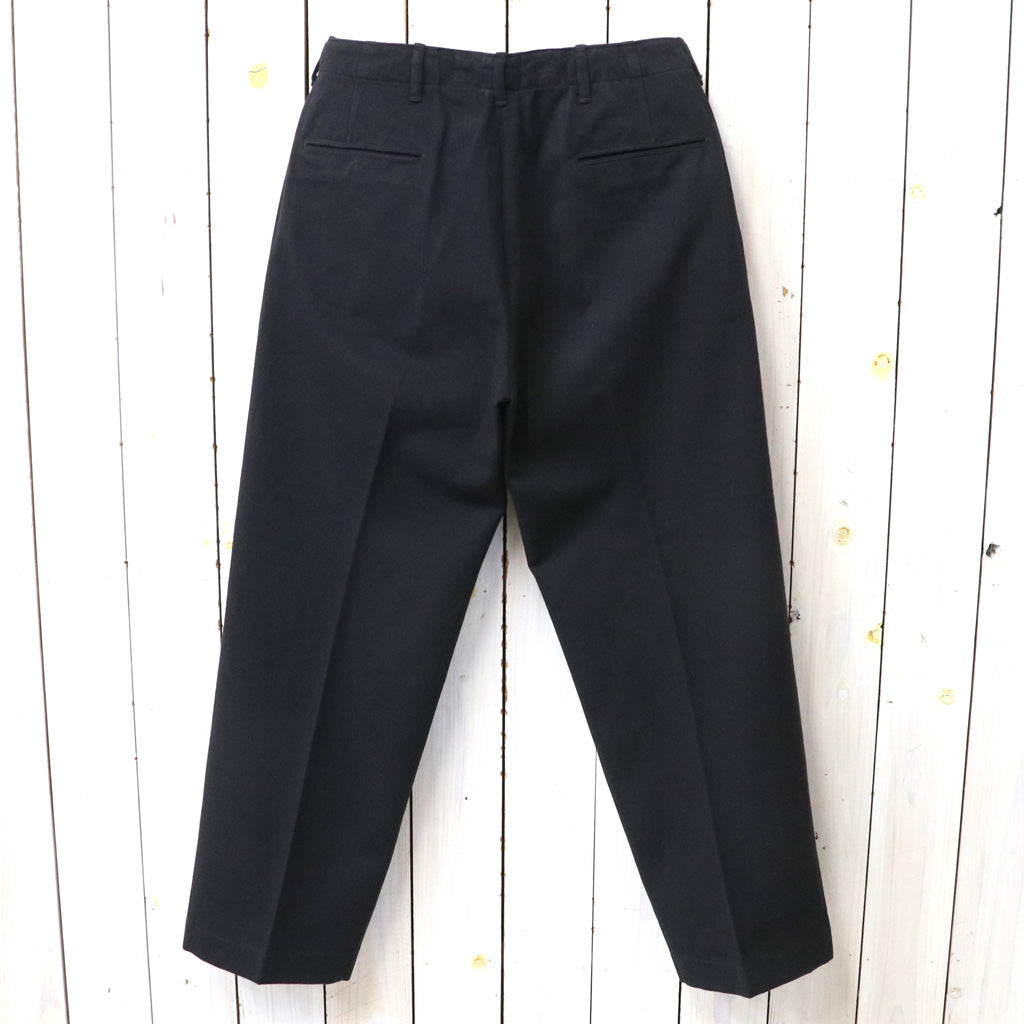 Kaptain Sunshine : Cotton Drill Officer Pants (BLACK)