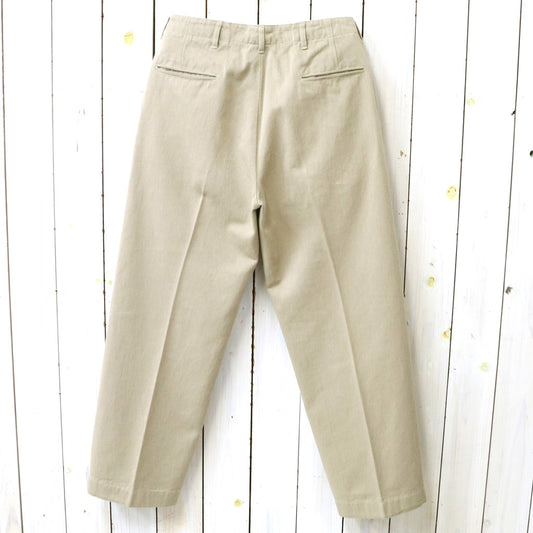 Kaptain Sunshine : Cotton Drill Officer Pants (KHAKI)