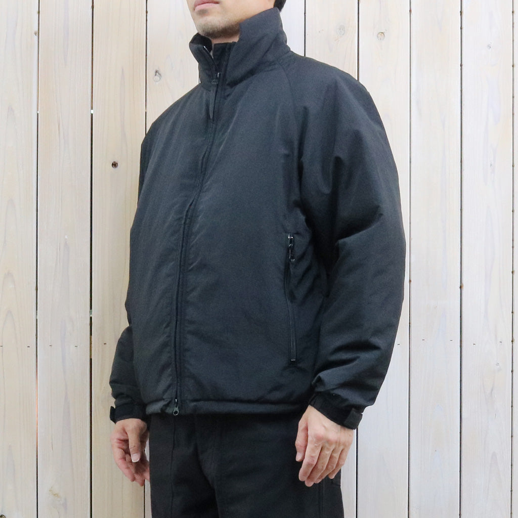 Kaptain Sunshine : Shrink Nylon Puffer Jacket (BLACK)