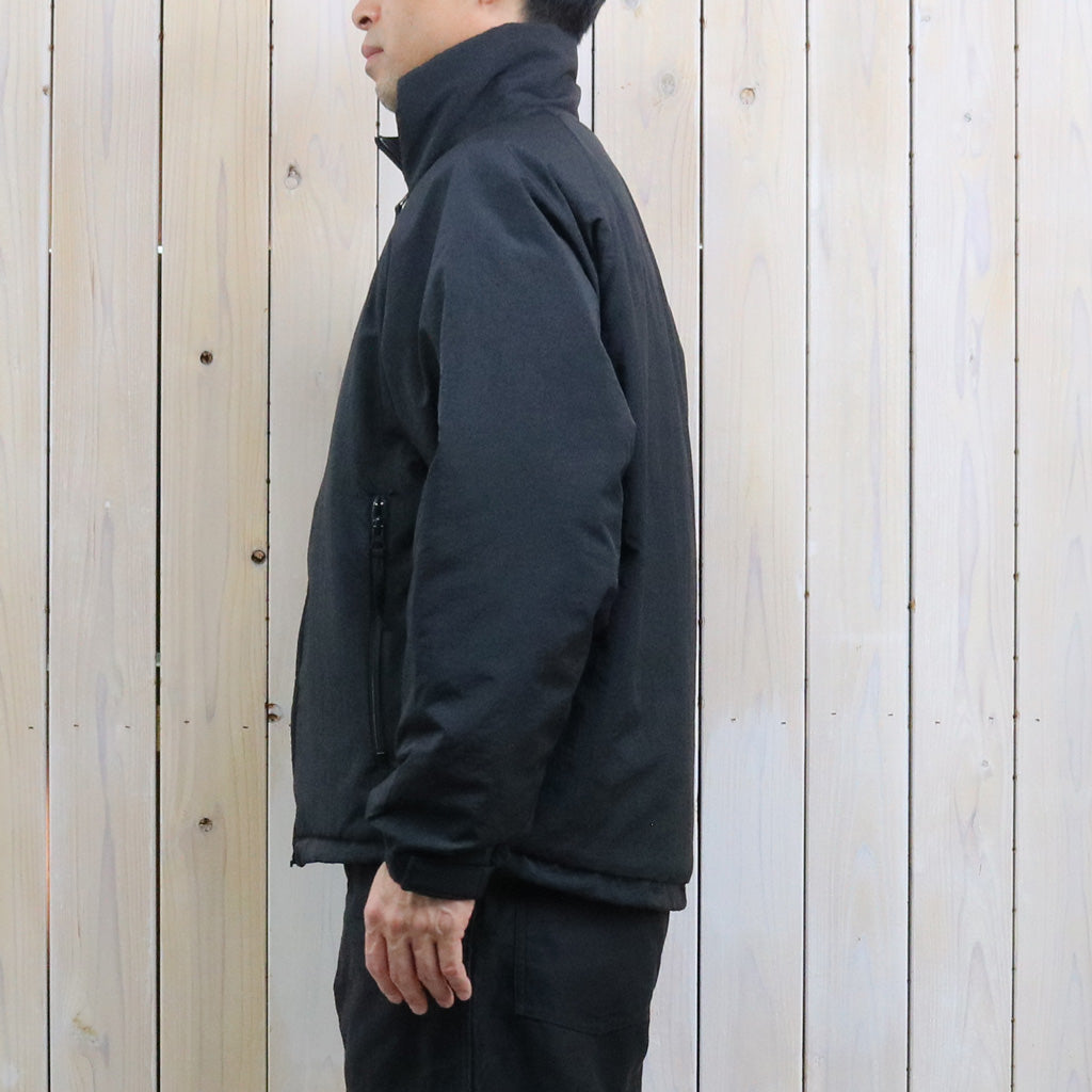 Kaptain Sunshine : Shrink Nylon Puffer Jacket (BLACK)