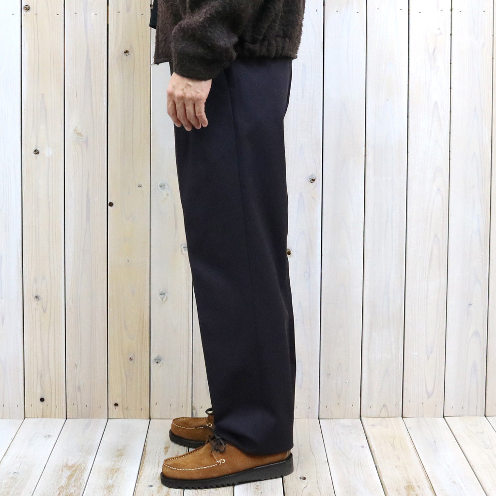 Kaptain Sunshine : Wool Cotton Chino Riviera Pants (BROWN)