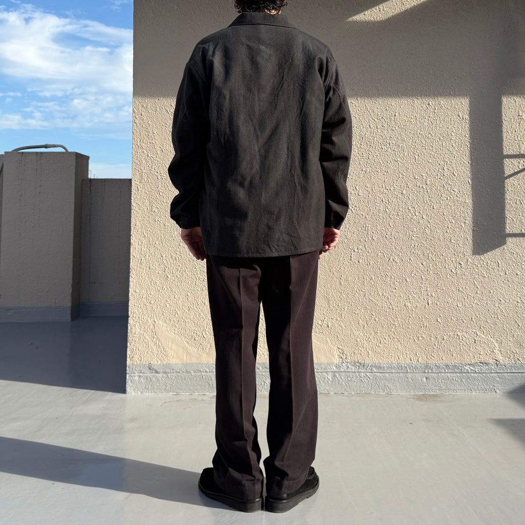 Kaptain Sunshine : Uneven-dyed Gabardine Field Shirt Jacket