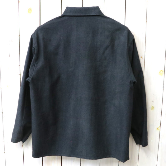 Kaptain Sunshine : Uneven-dyed Gabardine Field Shirt Jacket