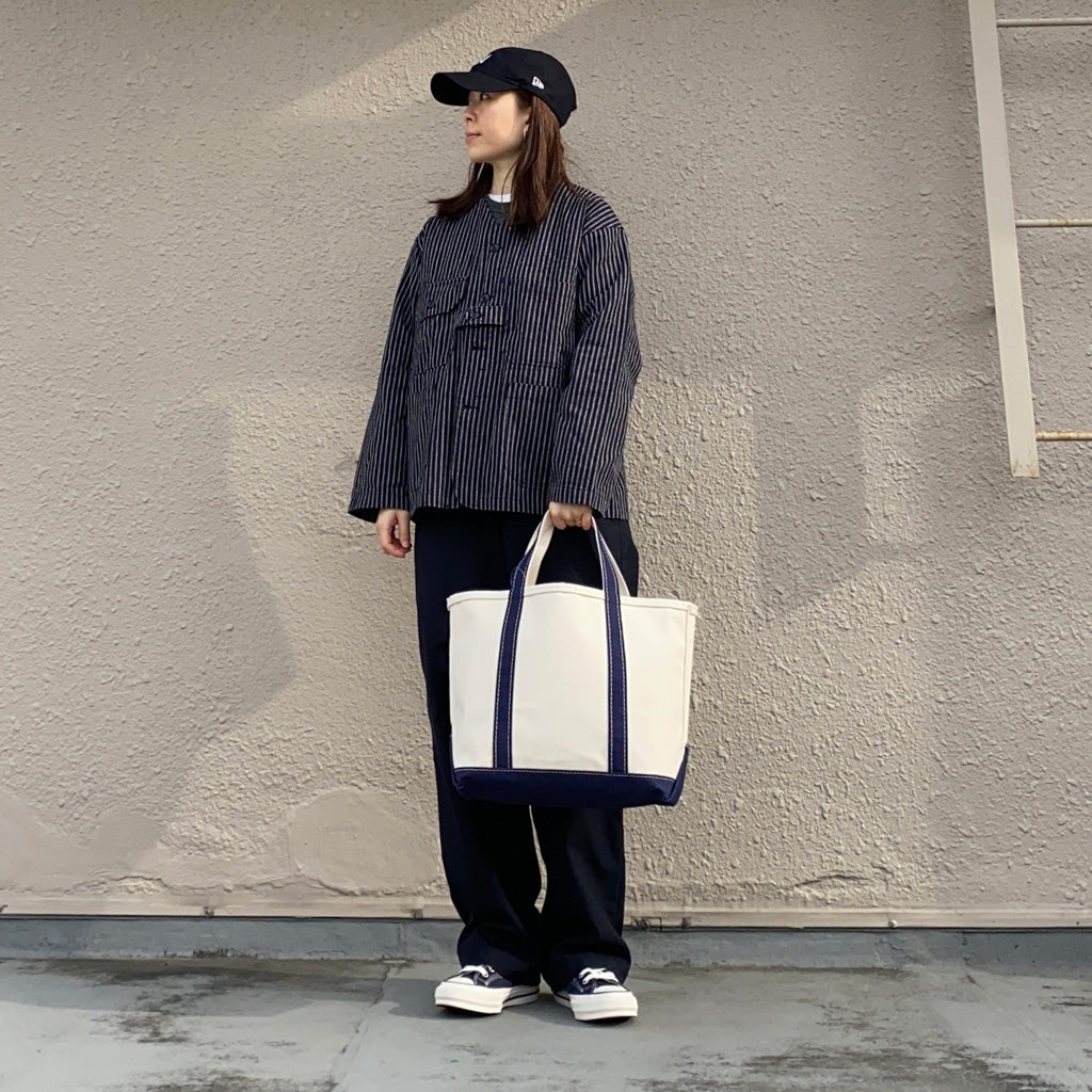 L.L.Bean : Boat & Tote Bag-Open Top(Medium) (Blue)