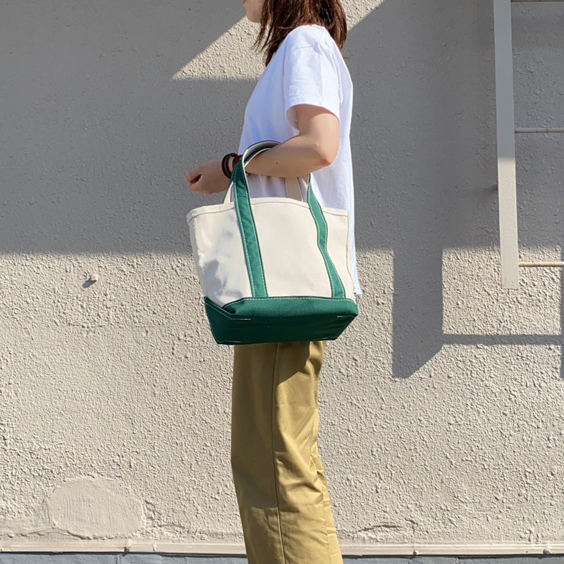 L.L.Bean : Boat & Tote Bag-Open Top(Small) (Dark Green)